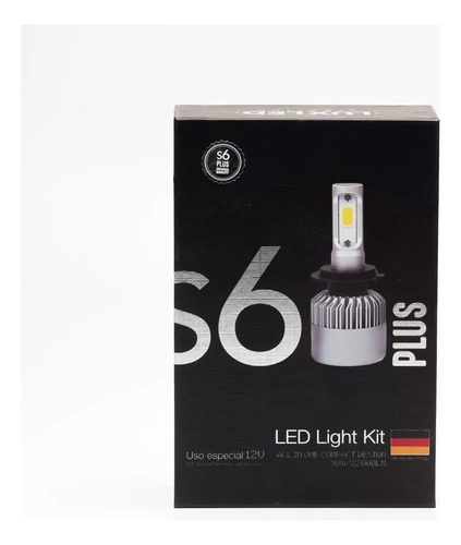 Kit Cree Led S6 6g 32000lm Chip 12v Cooler Varios Conectores