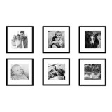 Set 6 Cuadros 30 X 30 Con Impresion Foto Personalizados Deco