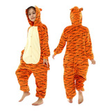  Pijama Y Disfraz Enterito Polar Niño Tigre