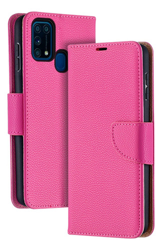 Carcasa Para Samsung Flipcover Premium Elegante Unicolor