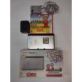 Nintendo 3ds Xl Silver Mario & Luigi Dream Team Boxed+3juego