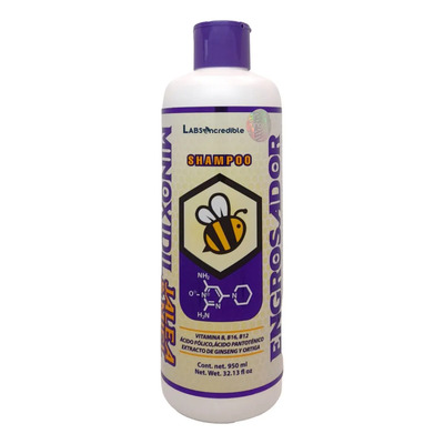 Shampoo Incredible Minoxidil Jalea Miel Engrosador Vitamina | MercadoLibre
