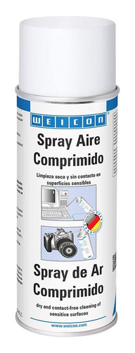 Aire Comprimido Spray 400 Ml Limpieza Pc Weicon Alemania