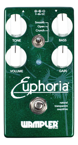 Wampler Euphoria - Pedal Overdrive P/guitarra