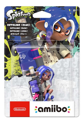 Amiibo Splatoon 3 Series Figure (octoling Blue)