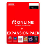 Nintendo Switch Online + Expansion Pack 1 Ano
