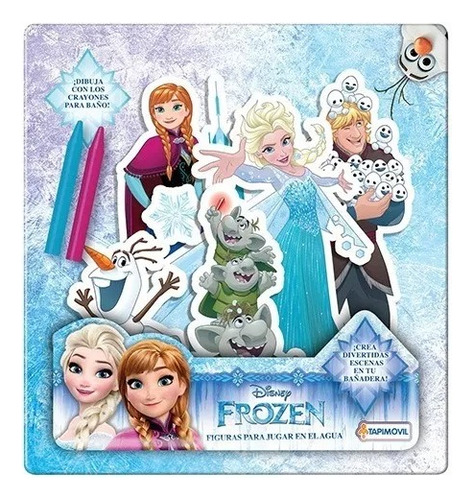 Figuras De Goma Eva Para El Agua Personajes Disney Frozen