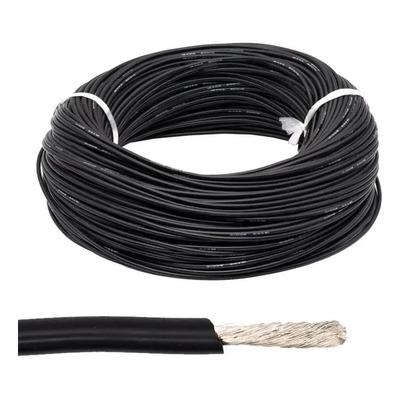 15 Metros De Cable De Silicona Calibre 16 Awg Flexible Negro | MercadoLibre