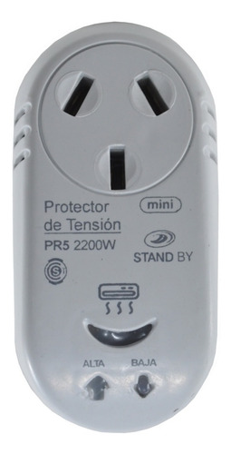 Protector Tensión 2200w Calefactores Aire Acondicionado Pr5