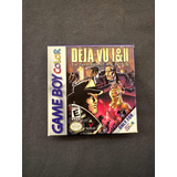 Deja Vu 1 Y 2 Para Gameboy Color Completo En Caja