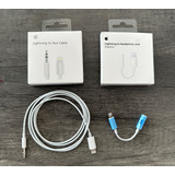Kit De 2 Cables Lightning A Aux Compatible iPhone