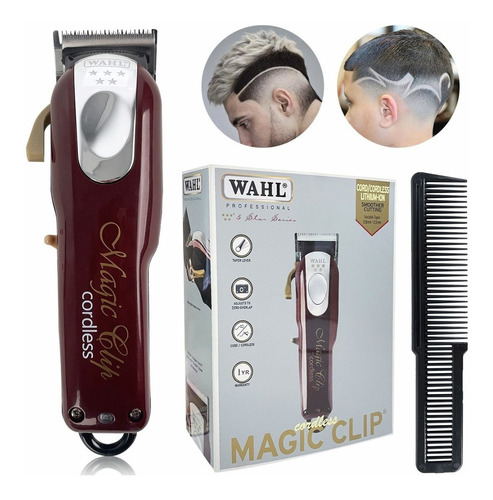 Cortadora De Cabello Wahl Inteligente Eléctrica Inalámbrica