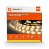 Tira Led 12w Interior Ip20 Rollo X5mts Elegir Color Ledvance