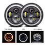 Juego 2 Faros Led Optica 7 PuLG. Jeep Wrangler Ika Willy  Jeep Wagoneer