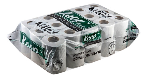 Bolson 30 Rollos De Papel Higienico Keep 50 Metros