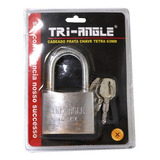 Cadeado Tri-angle Tetra 63mm Tetra Com 3 Chaves A13497