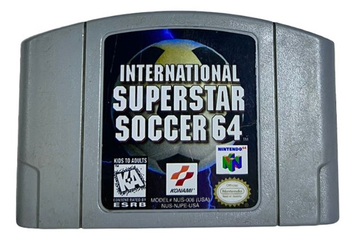 International Superstar Soccer 64 Nintendo 64 Original 