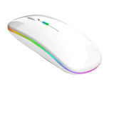 Mouse Wireless Recarregável Led Rgb 2.4 Ghz Sem Fio Barato