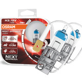 Lâmpada H3 Osram Night Breaker Laser 3900k 55w +150% Luz