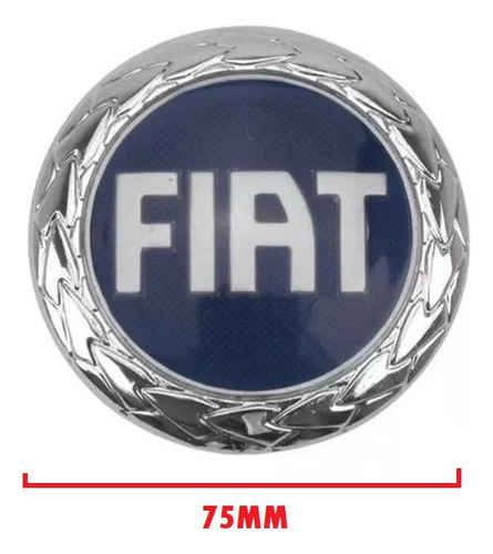 Logo Insignia Escudo Fiat Palio.weekend.siena Aos 01 Al 07  Foto 3