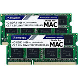 Memoria Ram Timetec 8gb Kit(2x4gb) P/ Apple Ddr3 1066mhz