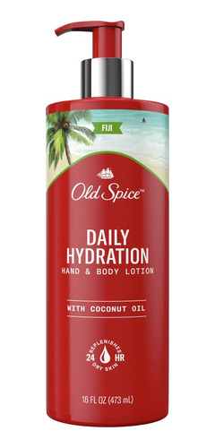 Old Spice Fiji - Loción Diaria De Hidratación Para Manos .