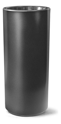 Vaso De Polietileno Classic Cilíndrico 75 Nutriplan Cor Cor Preto