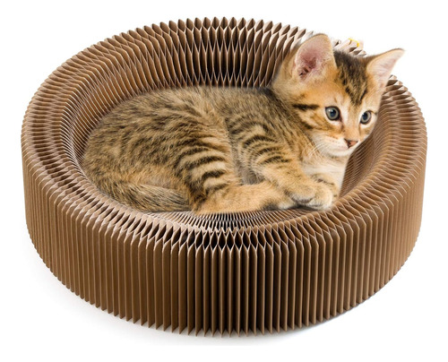 Cama Rascador Plegable Para Gatos Cama De Carton Para Gatos