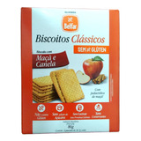 Biscoito Bolacha Maça E Canela Sem Glúten/açúcar Belfar 86g