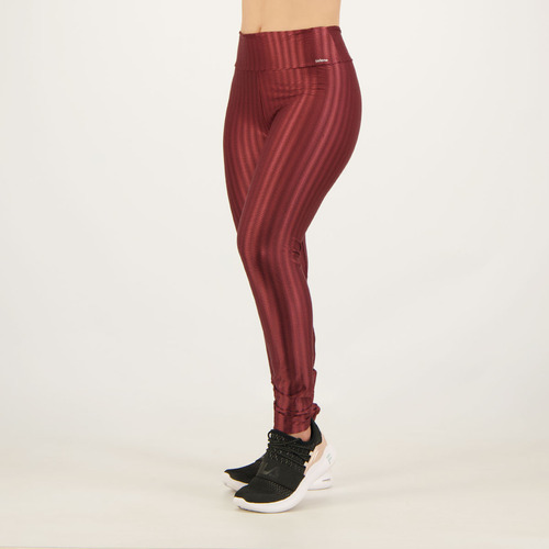 Calça Legging Selene 3d Feminina Bordô