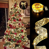 10 M Lámpara Led De Cinta Decorativa Del Árbol De Navidad 