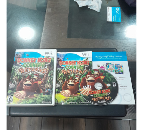 Donkey Kong Country Completo Para Nintendo Wii,excelente