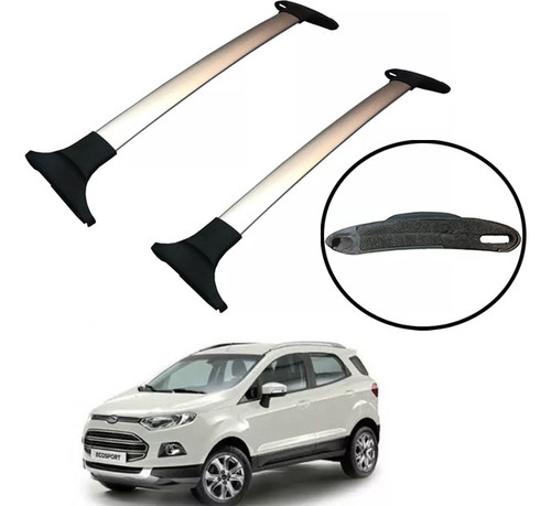 Barras Porta Equipaje P/ Ecosport Kinetic Gris