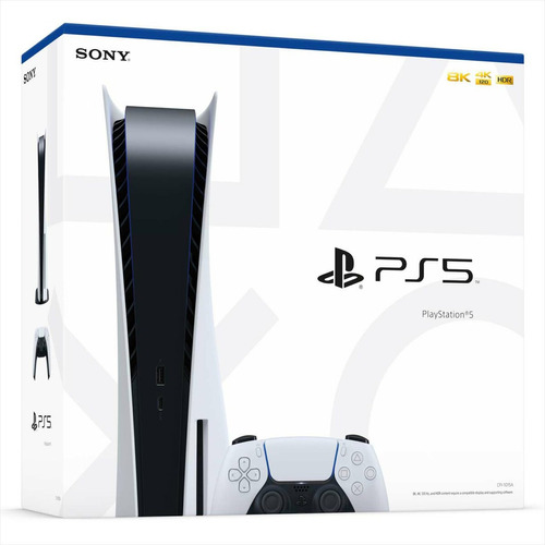 Playstation 5 Nuevo Sellado Con Lector De Discos + 3 Juegos