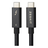 Zeskit Cable Thunderbolt 4 Certificado 40gbps 100w Pasivo 2.