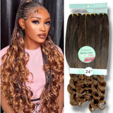 Cabelo Boho Curl Jumbo French Braids Trança Com Cachos 400g