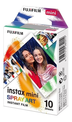 Fujifilm Cartucho Fuji Instax Mini Spray Art 10 Hojas