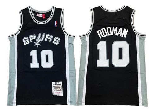 Mitchell And Ness Jersey San Antonio Spurs Dennis Rodman 10 | Meses sin interés