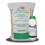 Tierra De Diatomeas 25kg + 1l Humus Agropuli Con Envió  