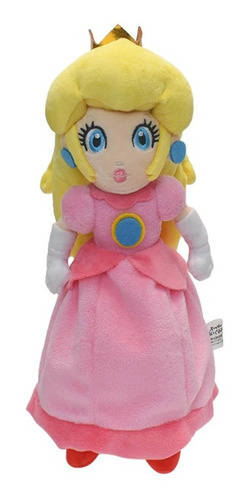 Peluche Princesa Peach Super Mario Nintendo 25 Cm Felpa