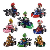 Figura Mario Kart Super Mario Bros Precio X 6 + Obsequio