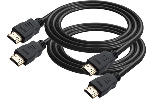 Cable Hdmi Apoi [paquete De 2] Para Computadora De Escritori