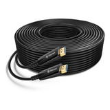 Cable Hdmi 4k De Fibra Óptica, 30 Metros |206-207