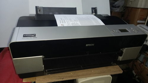 Impressora Epson  Status Pro 3880 Funcionando  A3 Chrome K3