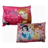 Almohada De Viaje Doble Vista Princesa Disney 