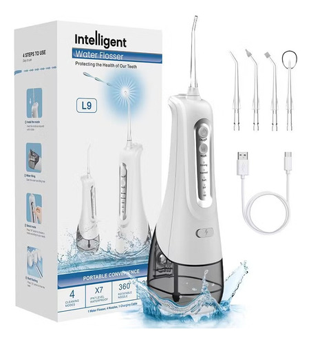 Limpiador Bucal Dental Waterpik Portatil Recargable - 300ml