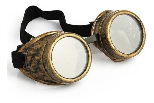 Óculos Goggles Steampunk Vintage Fantasia Cibernético Festa