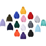 Sacos O Hoodies  Unicolor Para Niños Y Adultos 