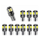 X10 Ampolletas Led T10 5730 8smd Canbus Cola De Pescado