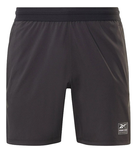 Short Reebok Certified Strength Hombre Negro Deportivo